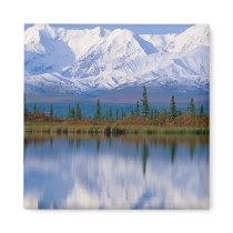 Majestic Reflections, Alaska magnets by naturetees Majestic Reflections, Alaska magnets