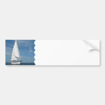 Majestic Sail Bumper Stickers