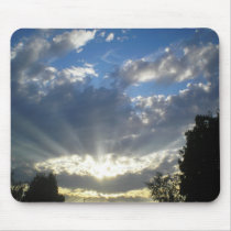 Majestic sky view mousepad by joacreations Majestic sky view mousepad