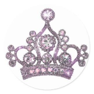 Majestic Tiara stickers sticker