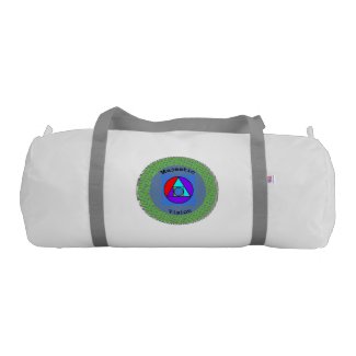 Majestic Vision Triangulation Series Gym Bag Gym Duffle Bag