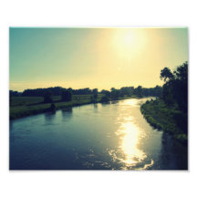 Majestical river Elbe Photographic Print