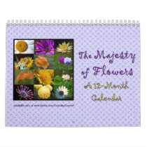 Majesty of Flowers Calendar