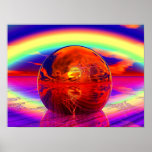 Majical Sun Set Poster