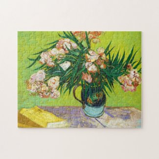 Majolica Jar Branches Oleander Vincent van Gogh