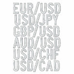Major Currency Pairs (Embroidered) Embroidered Hoodie