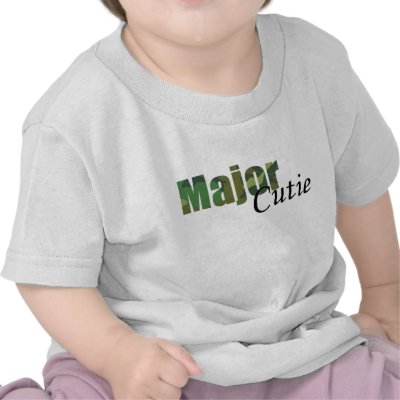 Major Cutie T-shirts by misty0705