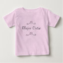 Major Cutie t-shirts by tanninggirl Major Cutie t-shirts