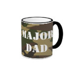 Major Dad, Camo Military Father Mug