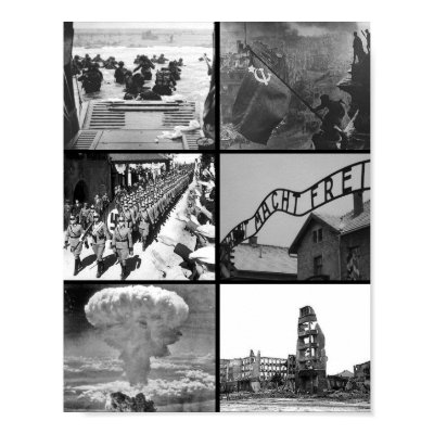 Major Events of WWII Poster by madmerv