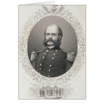 Major General Ambrose Everett Burnside Greeting Cards