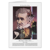 Major General Andrew Jackson Citizen Soldier Greeting Card