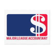 Major League Accountant postcards by poorrichards Major League Accountant postcards