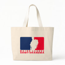 Major League Army Grandma Canvas Bags