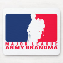 Major League Army Grandma Mouse Pads