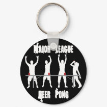 Major League Beer Pong Keychain