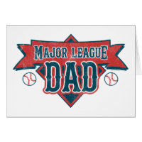 Major League Dad Card
