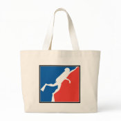 Major League Diver Jumbo Tote Bag