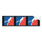 Major League Diver Bumper Sticker