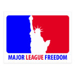 Major League Freedom Postcard
