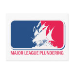 Major League Plundering Post Cards