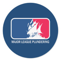Major League Plundering Sticker