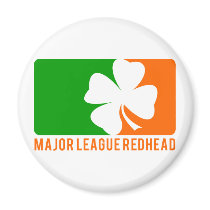 Major League Redhead Fridge Magnets