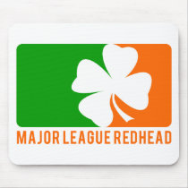 Major League Redhead Mousepads