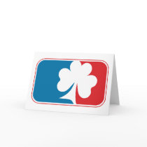 Major League Shamrock - Blue and Red cards