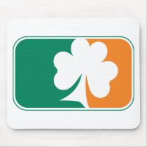 Major League Shamrock - Irish Colors Mouse Mats
