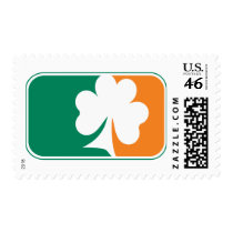 Major League Shamrock - Irish Colors Postage