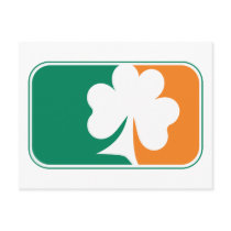 Major League Shamrock - Irish Colors Post Cards