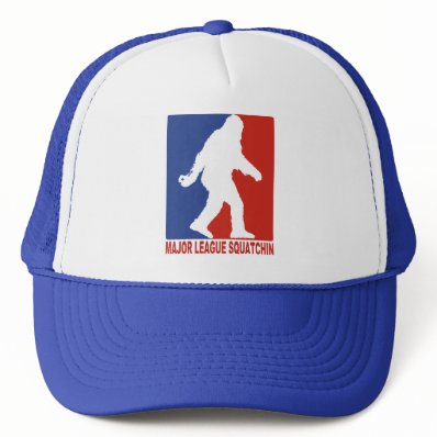 Major League Squatchin Sasquatch Mesh Trucker Hat