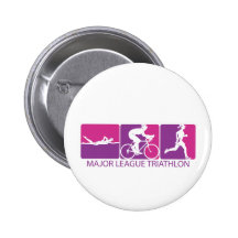 Major League Triathlon Buttons