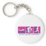 Major League Triathlon Key Chain