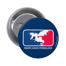 Major League Wyrmslayer Buttons