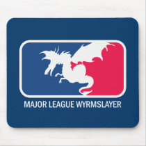 Major League Wyrmslayer mousepads