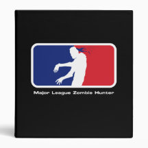 Major League Zombie Hunter Binder