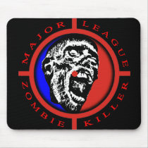 Major League Zombie Killer Mousepad