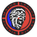 Major League Zombie Killer stickers by fennema82 Major League Zombie Killer stickers