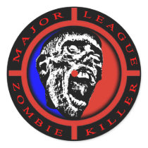 Major League Zombie Killer stickers by fennema82 Major League Zombie Killer stickers