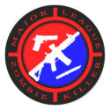 Major League Zombie Killer - weapons stickers by fennema82 Major League Zombie Killer - weapons stickers