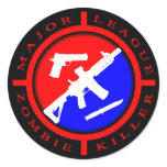 Major League Zombie Killer - weapons Stickers