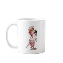 Major Mitchell Cockatoo mugs by Feathered_and_Free Major Mitchell Cockatoo mugs