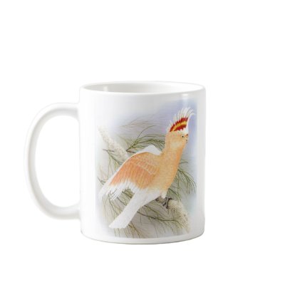 Major Mitchell's Cockatoo - Cacatua leadbeater Coffee Mugs by LisasLair