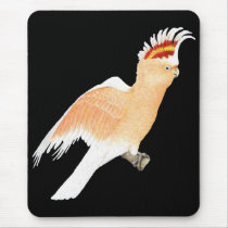 Major Mitchell's Cockatoo on Black mousepads by LisasLair Major Mitchell's Cockatoo on Black mousepads