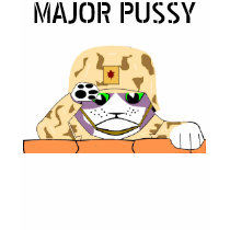MAJOR PUSSY t-shirts
