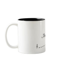 Major scale (up and down) coffee mugs