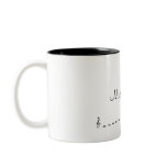 Major scale (up and down) coffee mugs