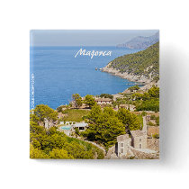 Majorca Pinback Button
